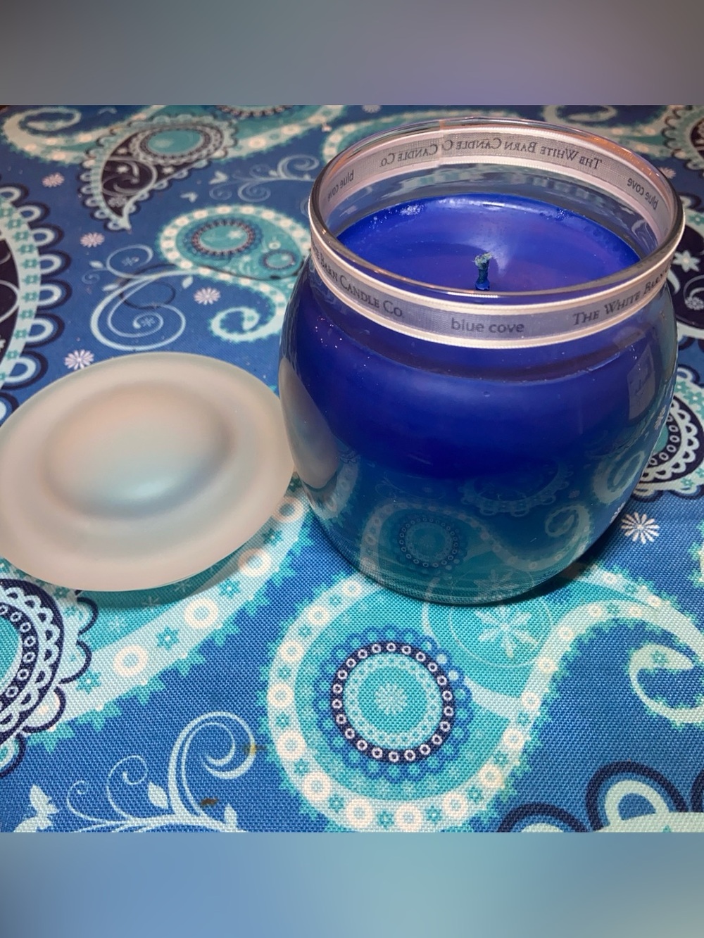 White Barn Blue Cove Scented Jar Candle - Blue 15oz Bath & Body Works